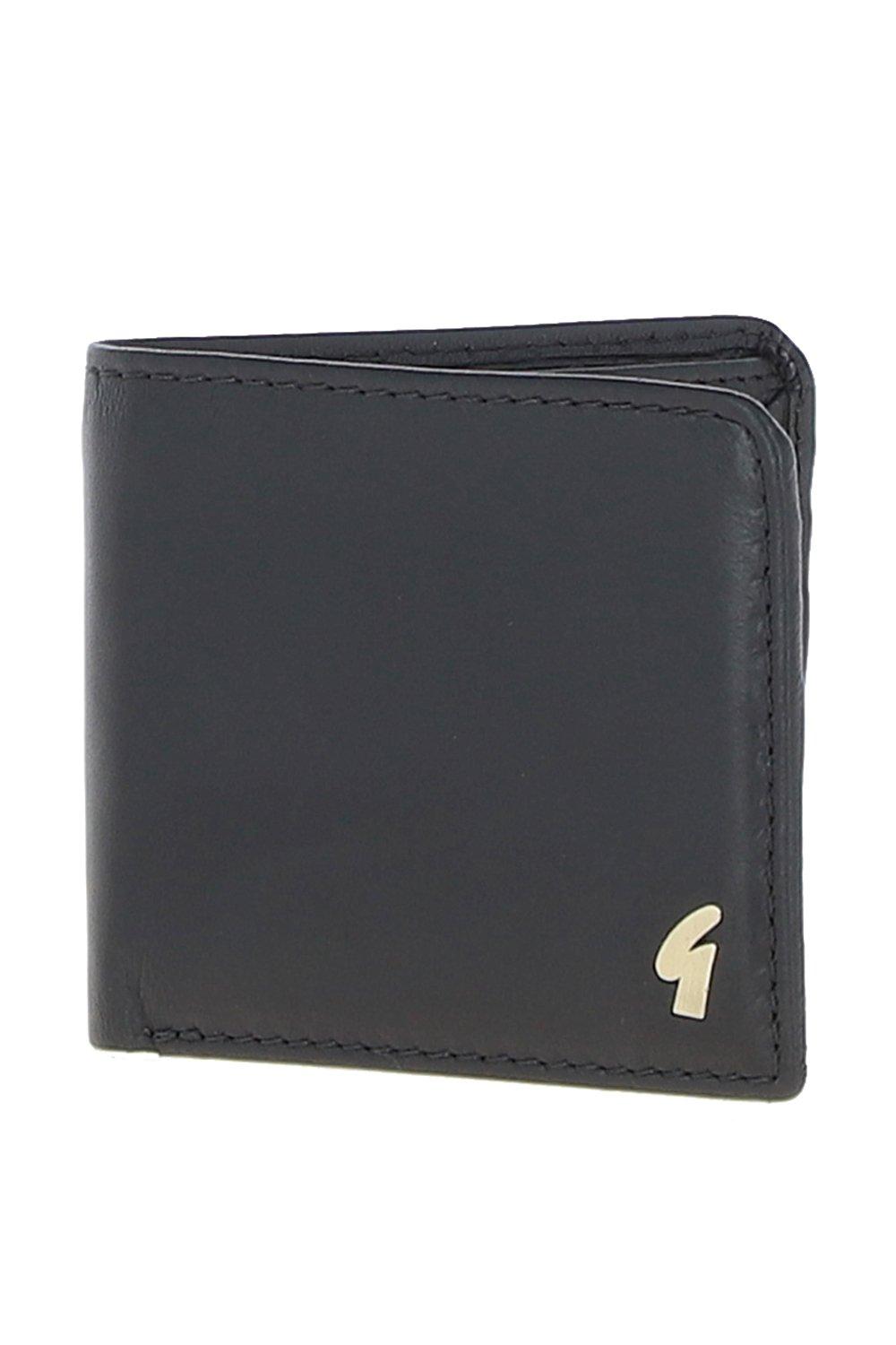 Классический кошелек '801' из натуральной кожи на 8 карточек GABICCI, черный мужской клатч кошелек из натуральной кожи длинный бумажник для сотового телефона простая многофункциональная деловая сумка на молнии из