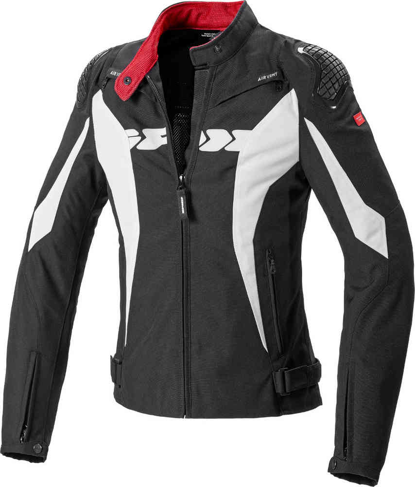 Женская мотоциклетная текстильная куртка Sport Warrior Tex Spidi, черно-белый щитки хоккейные warrior dx4 sr 14