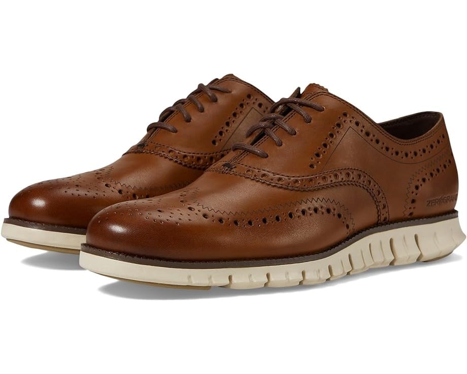 

Оксфорды Cole Haan Zerogrand Wing Tip Oxford, цвет British Tan