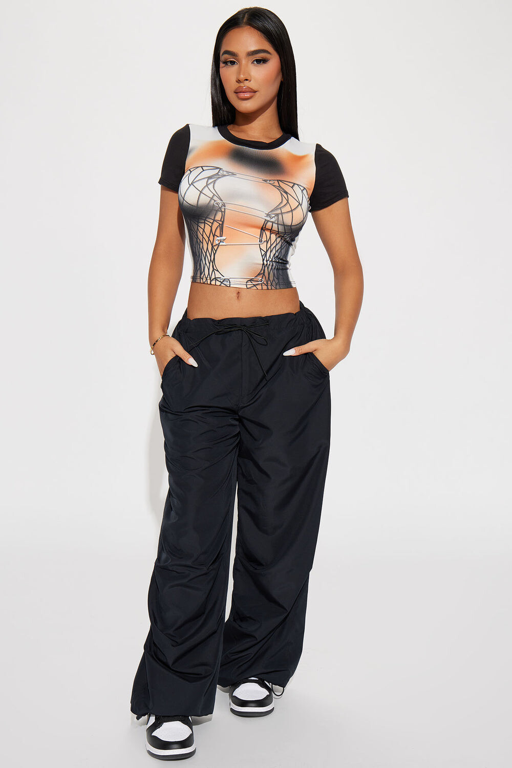 

Брюки Fashion Nova J5K5870W, черный
