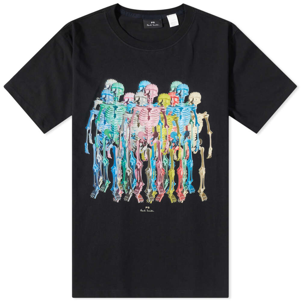 

Футболка Paul Smith Skeleton Tee, Черный