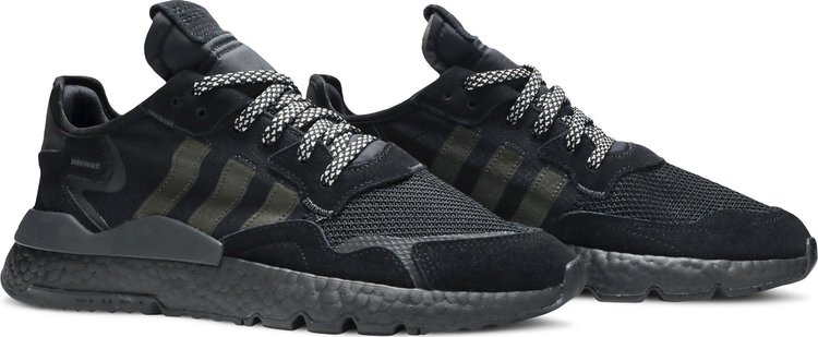 Adidas nite sales jogger shoes black