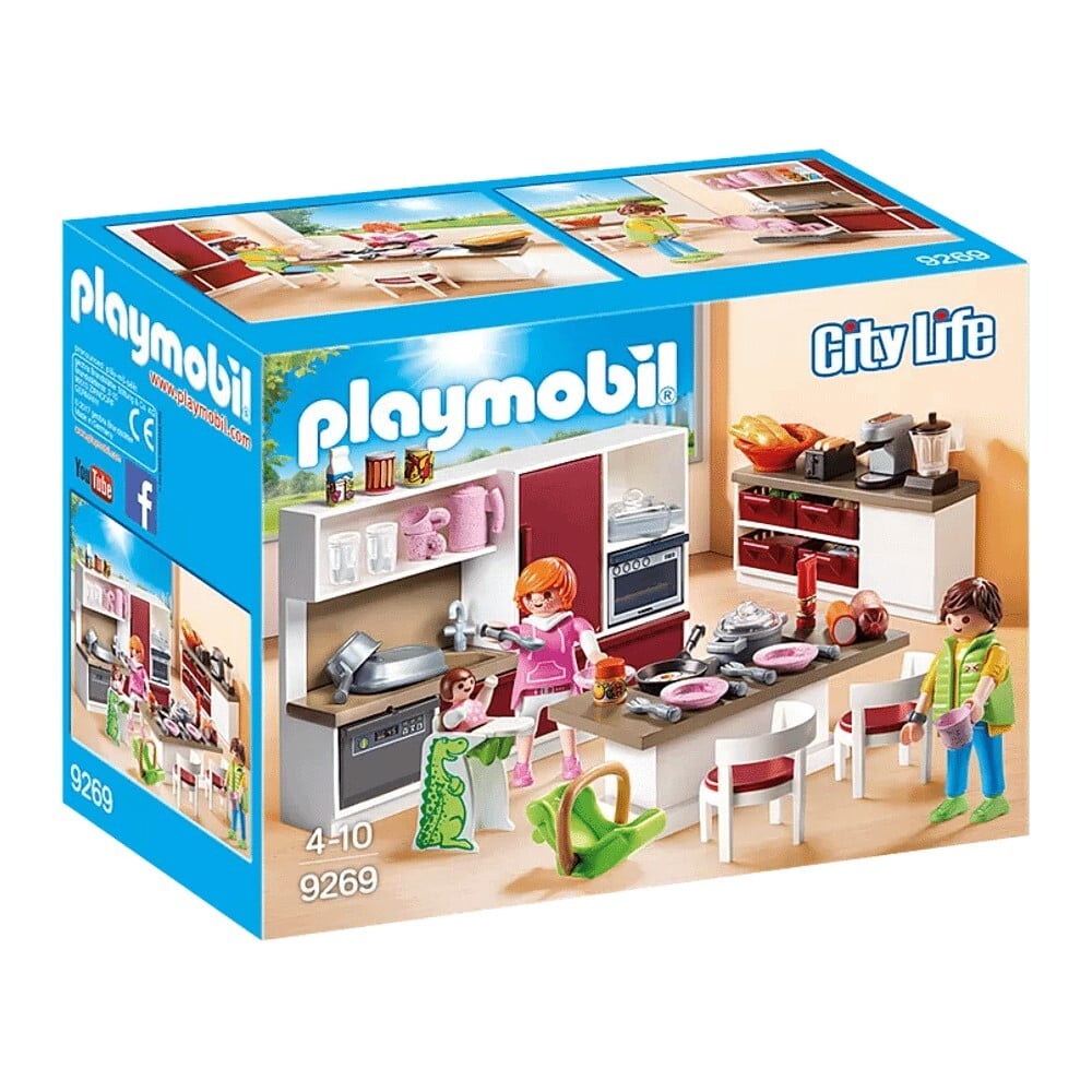 

Конструктор Playmobil 9269 Большая семейная кухня