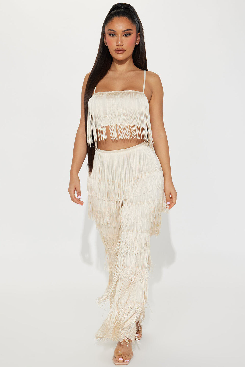 

Брюки Fashion Nova S1577, кремовый, Бежевый
