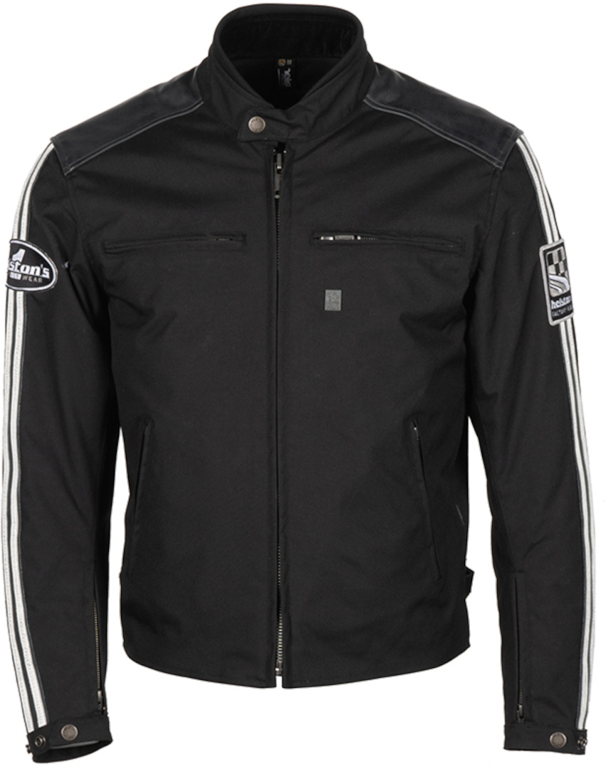 Куртка текстильная Helstons Ace мотоциклетная, черный