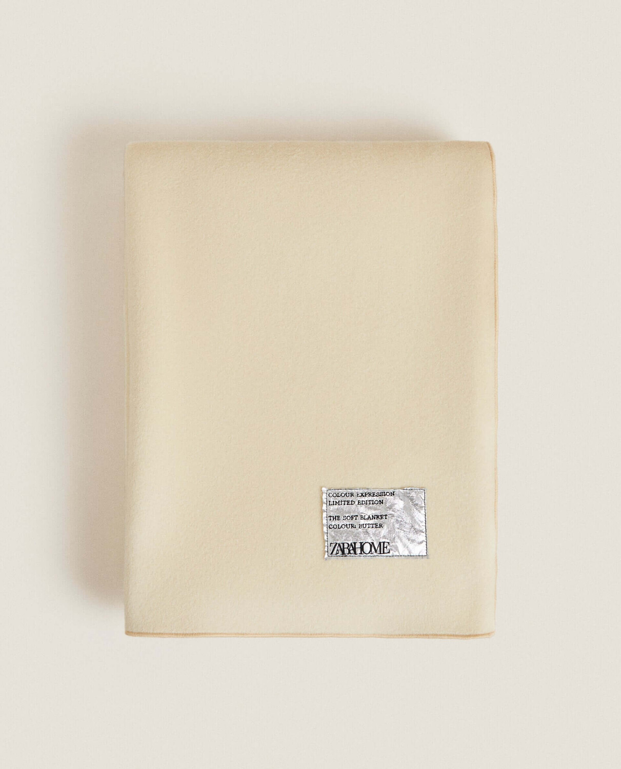 

Одеяло Zara Home Limited Edition Plain Wool, кремовый