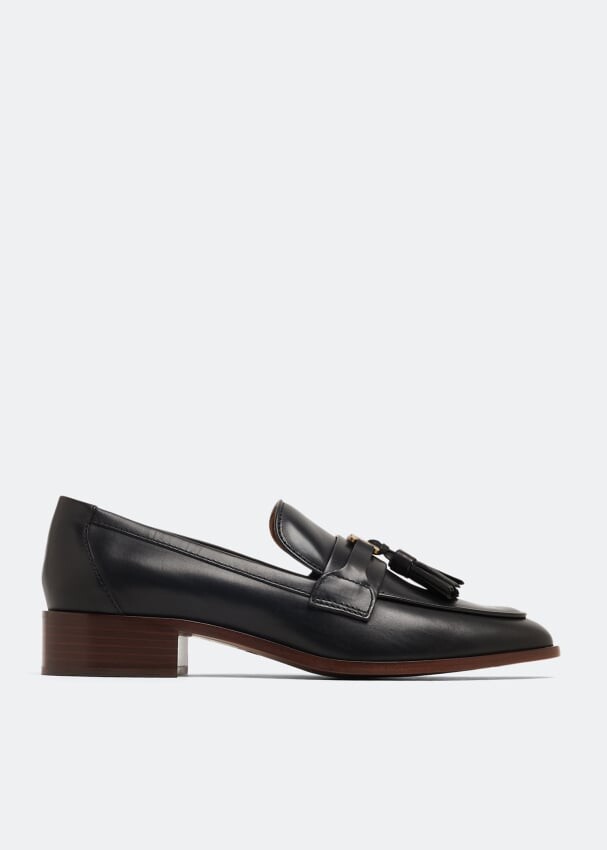 

Лоферы TOD'S Tassel loafers, черный