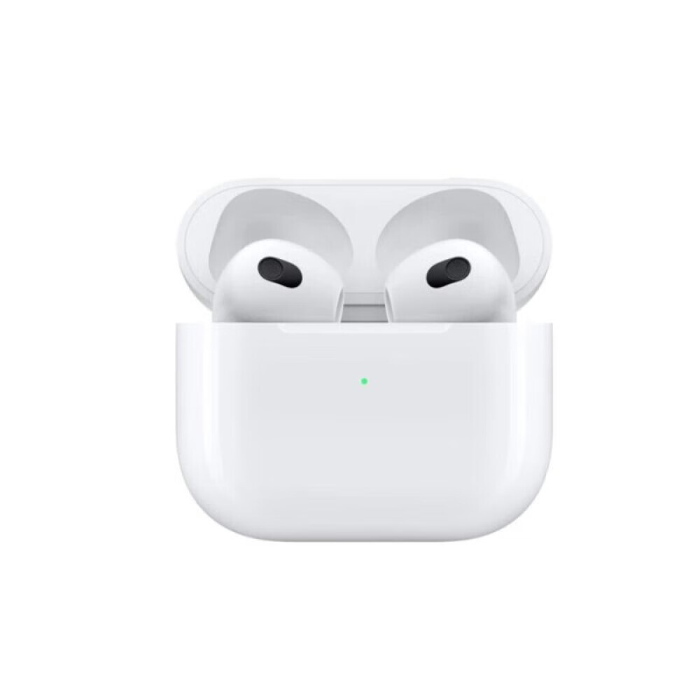 

Bluetooth-гарнитура Apple AirPods 3-го поколения с чехлом для беспроводной зарядки MagSafe, белый