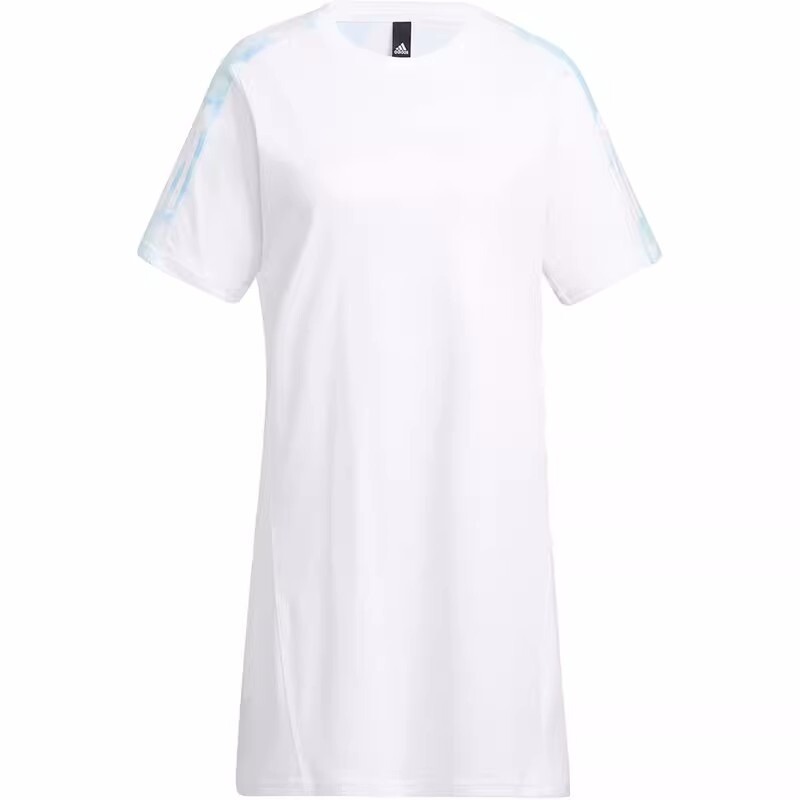 

Платье Adidas Short Sleeve, белый/мультиколор