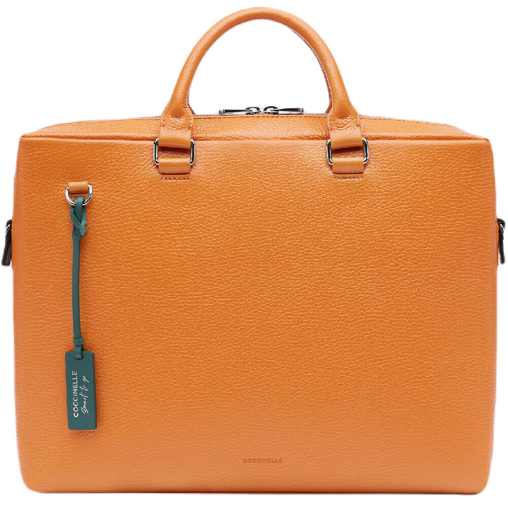 

Сумка Coccinelle Grained Leather, коричнево-желтый