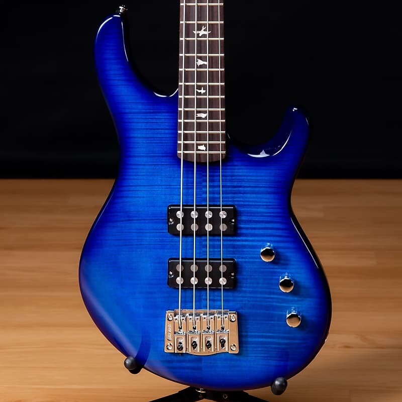 

Бас-гитара PRS SE Kingfisher - Faded Blue Wraparound Burst SN CTIE70340