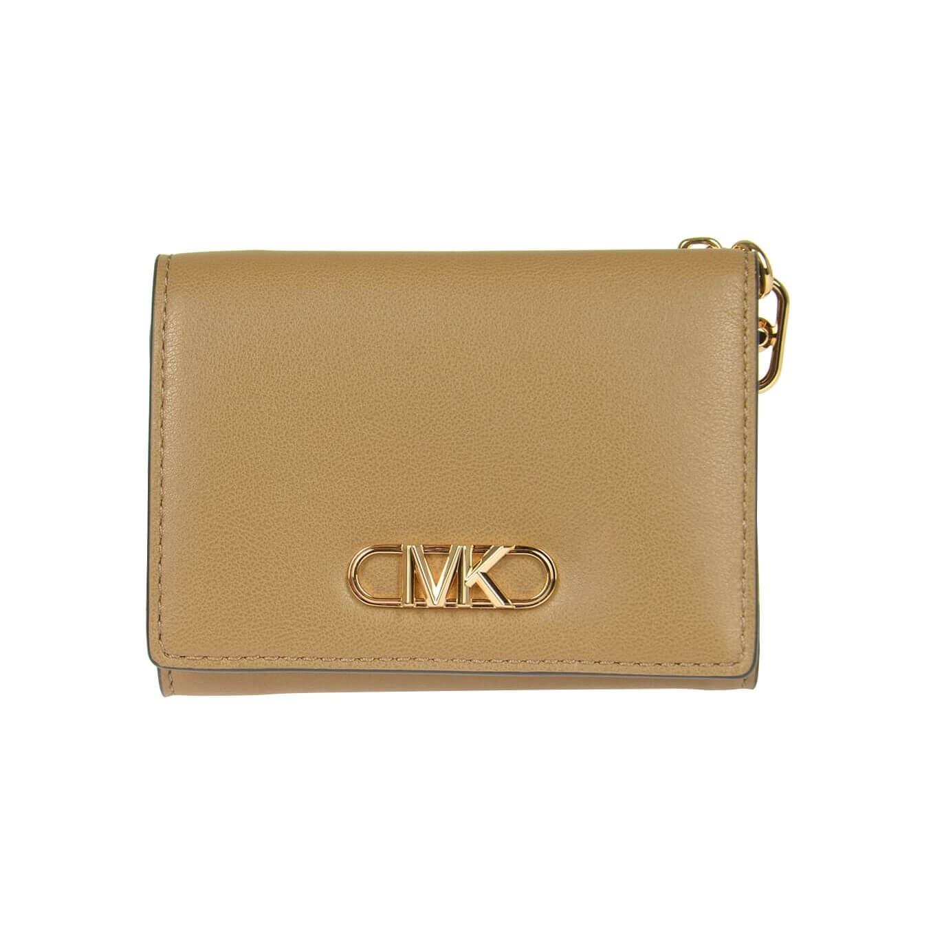 

Кошелек Michael Kors Parker Trifold Flap, бежевый