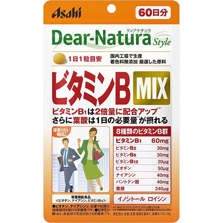 цена Микс витаминов группы B Dear Natura, 60 таблеток