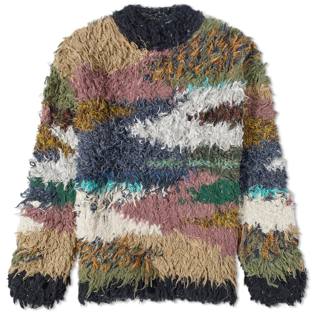 

Толстовка McQ Oversized Camo Crew Sweat, Серый