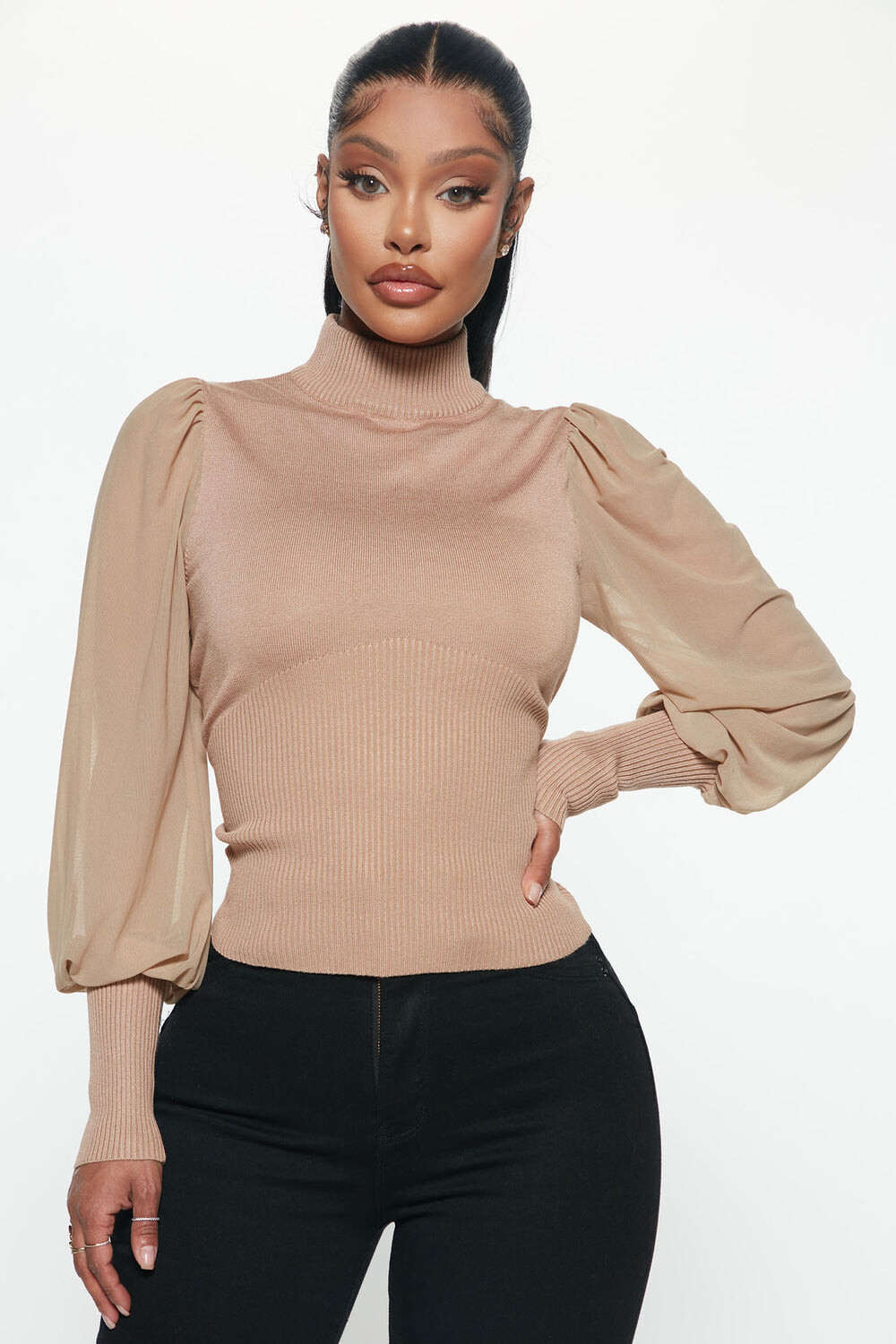 

Свитер Fashion Nova RAB5000, серо-коричневый