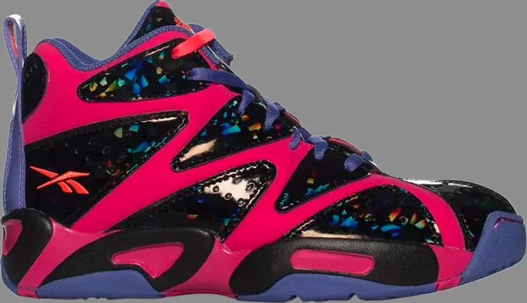 

Кроссовки kamikaze 1 mid big kids pink fusion' Reebok, черный