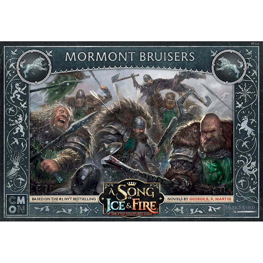 Дополнительный набор к CMON A Song of Ice and Fire Tabletop Miniatures Game, Mormont Bruisers дополнительный набор к cmon a song of ice and fire tabletop miniatures game lannister heroes set ii