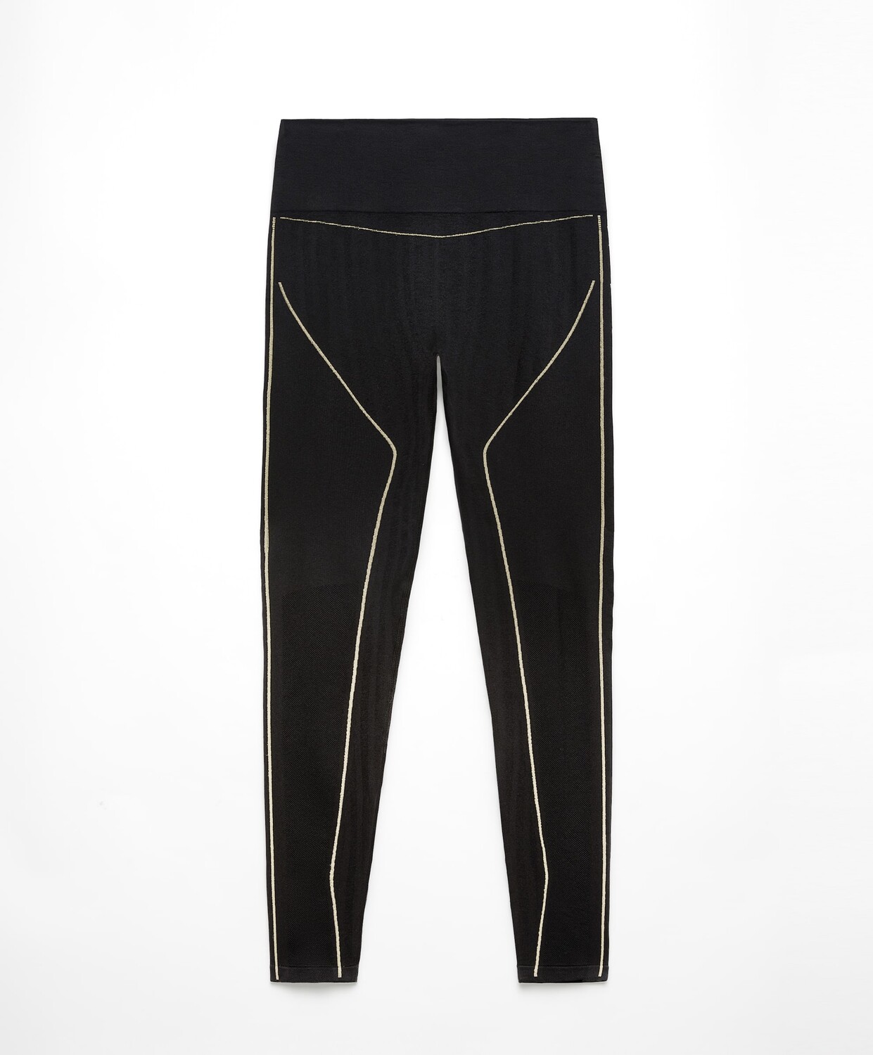 

Леггинсы Oysho Textured Seamless Ankle-length, черный