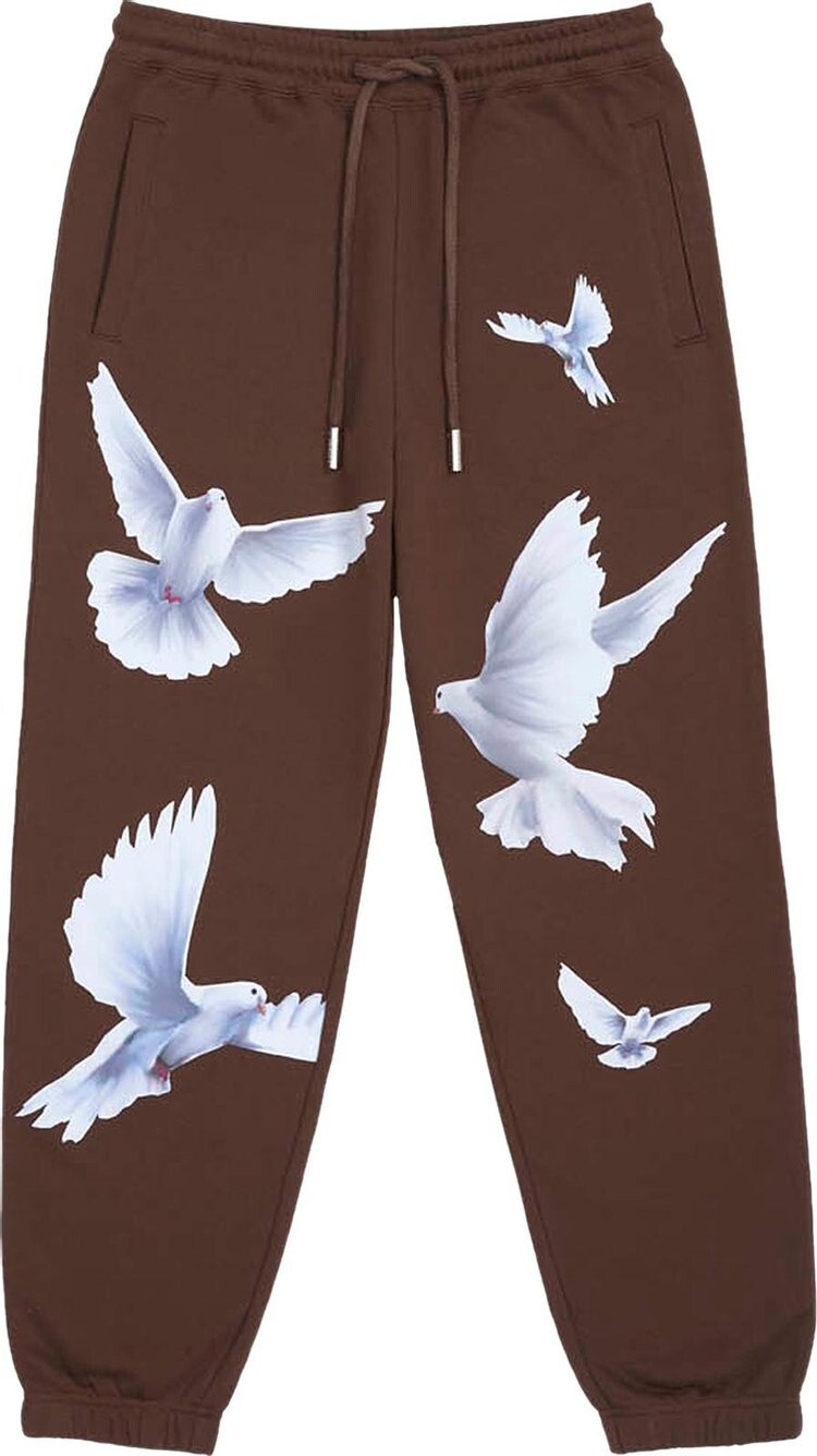 

Брюки 3.PARADIS Freedom Birds Lounge Pants 'Brown', коричневый