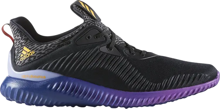 

Кроссовки Adidas Alphabounce 'Shock Purple', черный