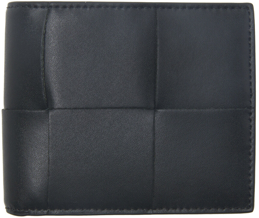 

Зеленый кошелек из телячьей кожи Bottega Veneta