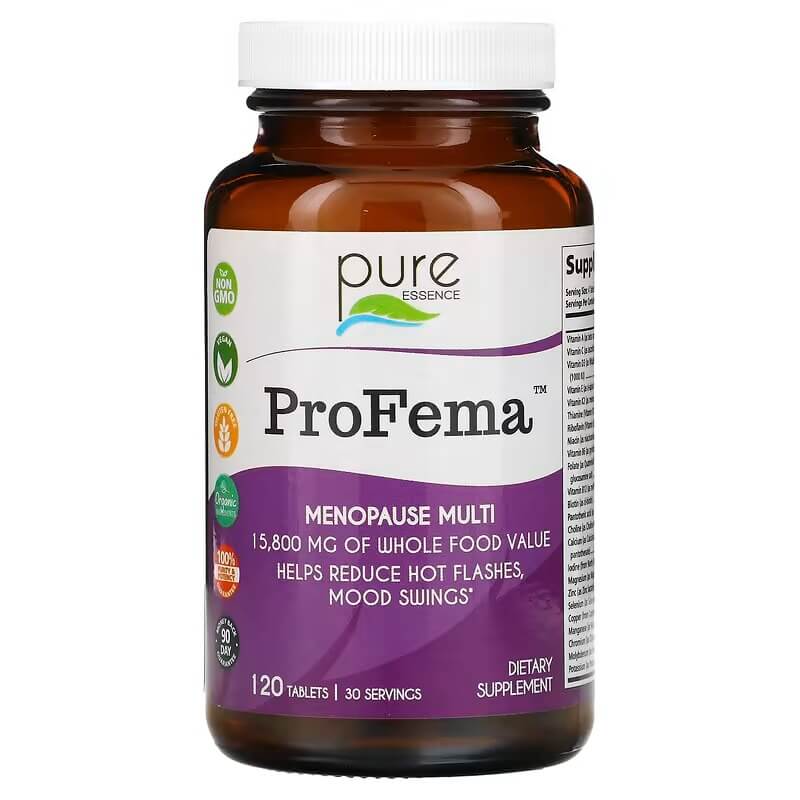 Мультивитамины Pure Essence ProFema, 120 таблеток мультивитамины mhp activite sport 120 таблеток