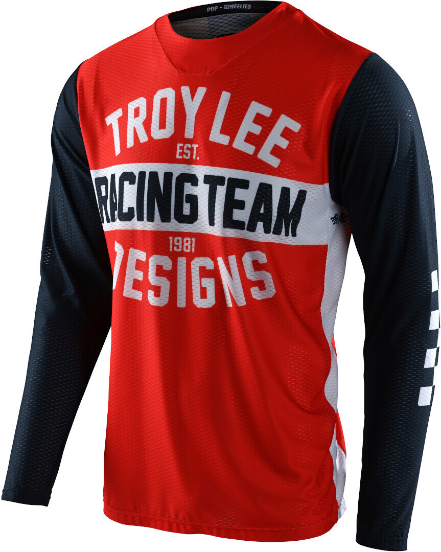 

Джерси Troy Lee Designs GP Air Team 81 Мотокросс, красно-синее