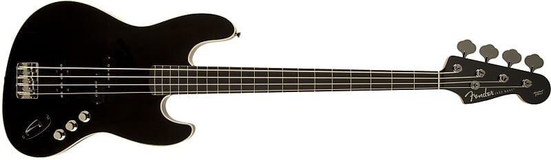 

Накладка на гриф Aerodyne Jazz Bass из палисандра, окрашенная в черный цвет, без накладки Fender Fender Aerodyne