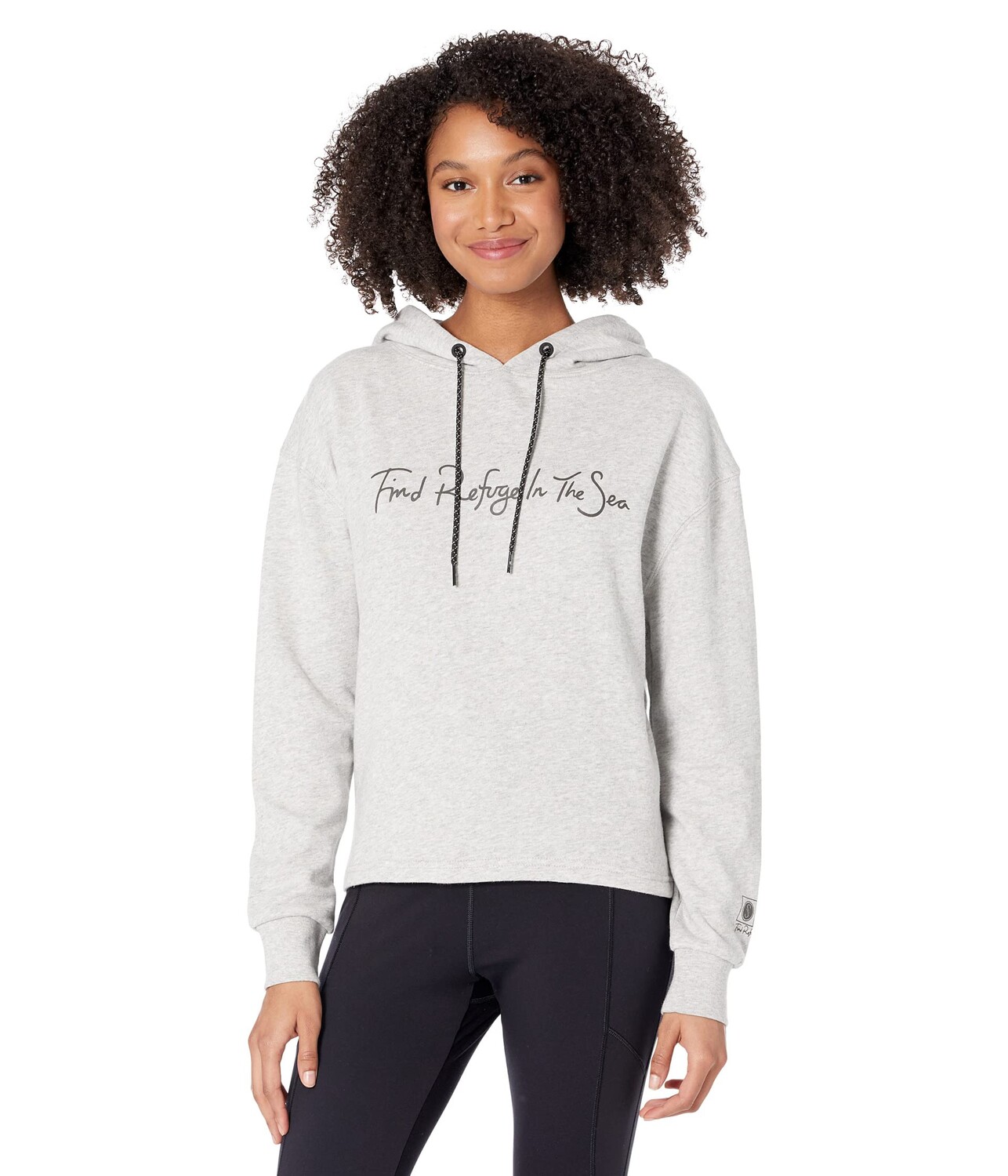 

Худи Salty Crew, Sand Set Crop Pullover Hoodie, Серый