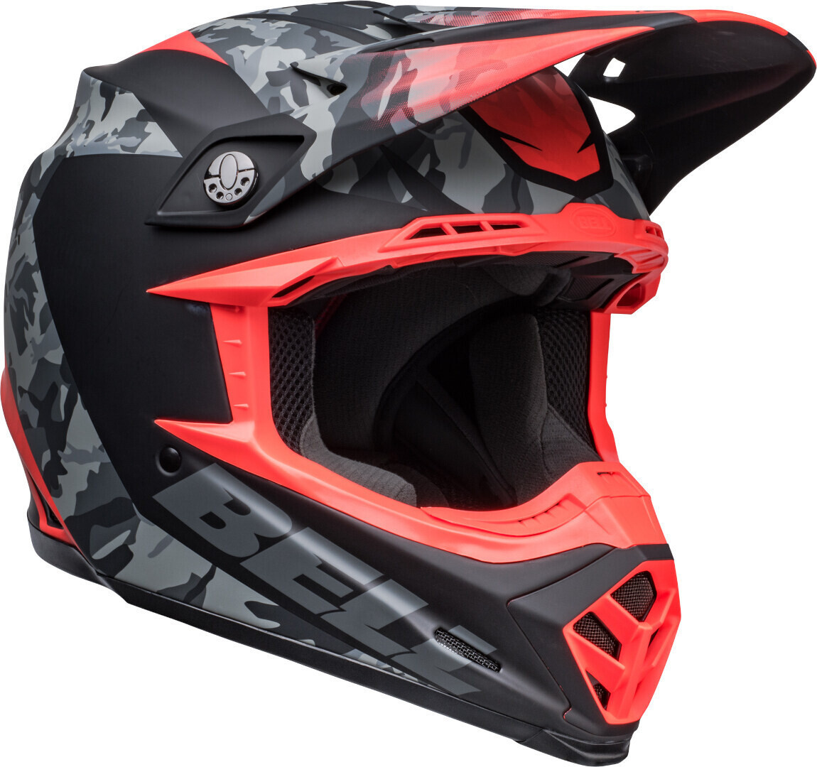 

Bell Moto-9 MIPS Venom Шлем для мотокросса, черный/красный