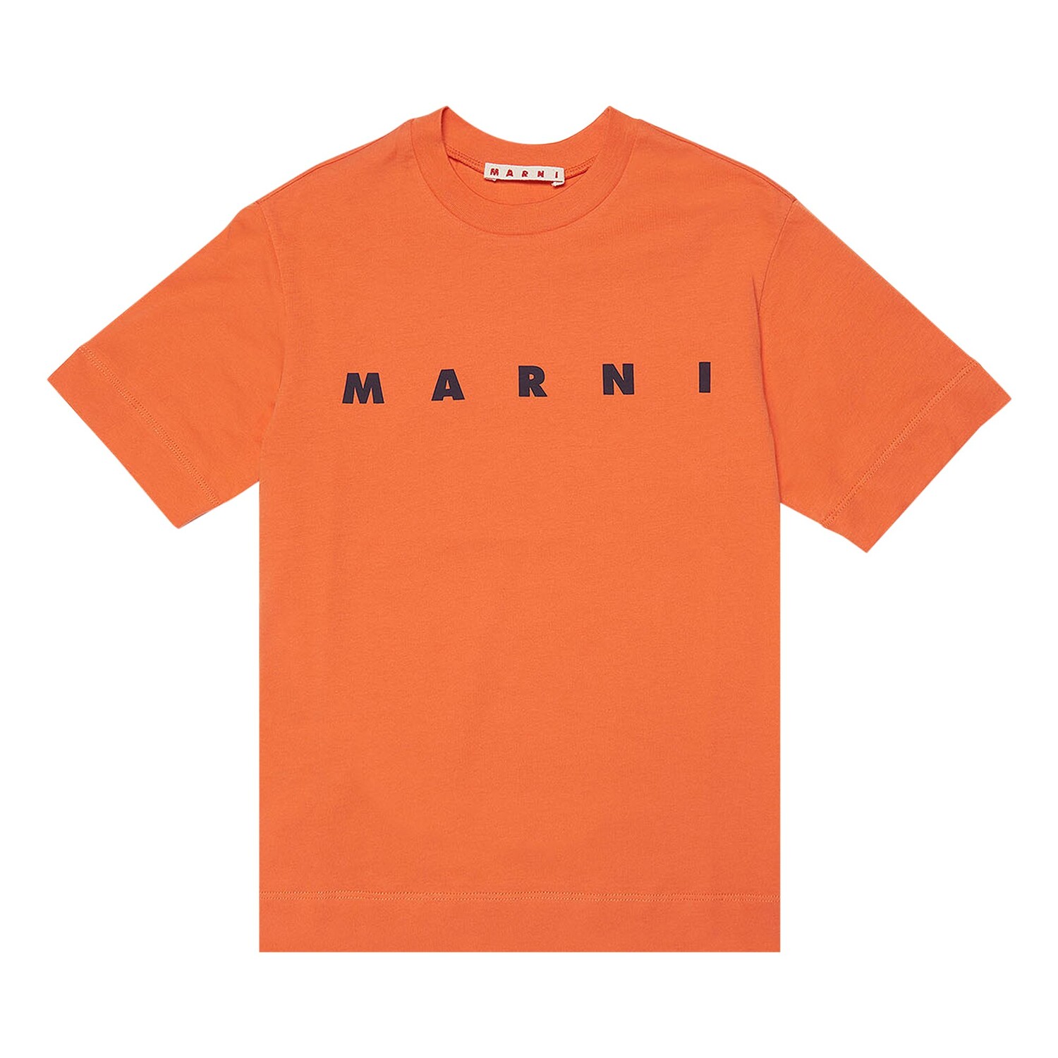 

Детская футболка с логотипом Marni, цвет Оранжевый