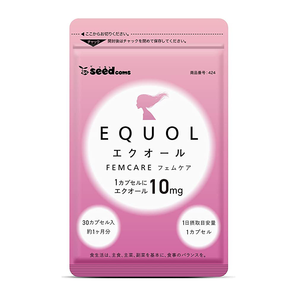 Пищевая добавка Seedcoms Equol Femcare, 30 таблеток