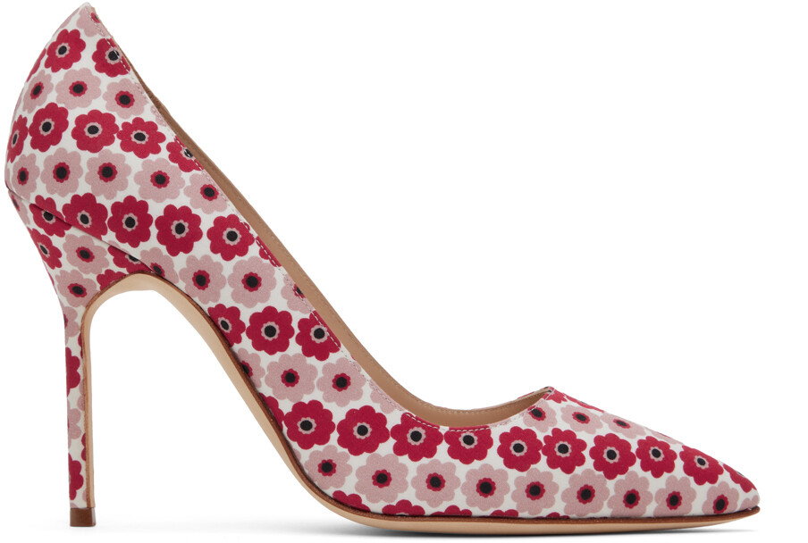 

Розовые туфли-лодочки BB Manolo Blahnik