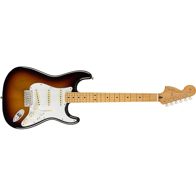 Электрогитара Fender Jimi Hendrix Stratocaster, кленовый гриф, 3 а Sunburst 0145802300