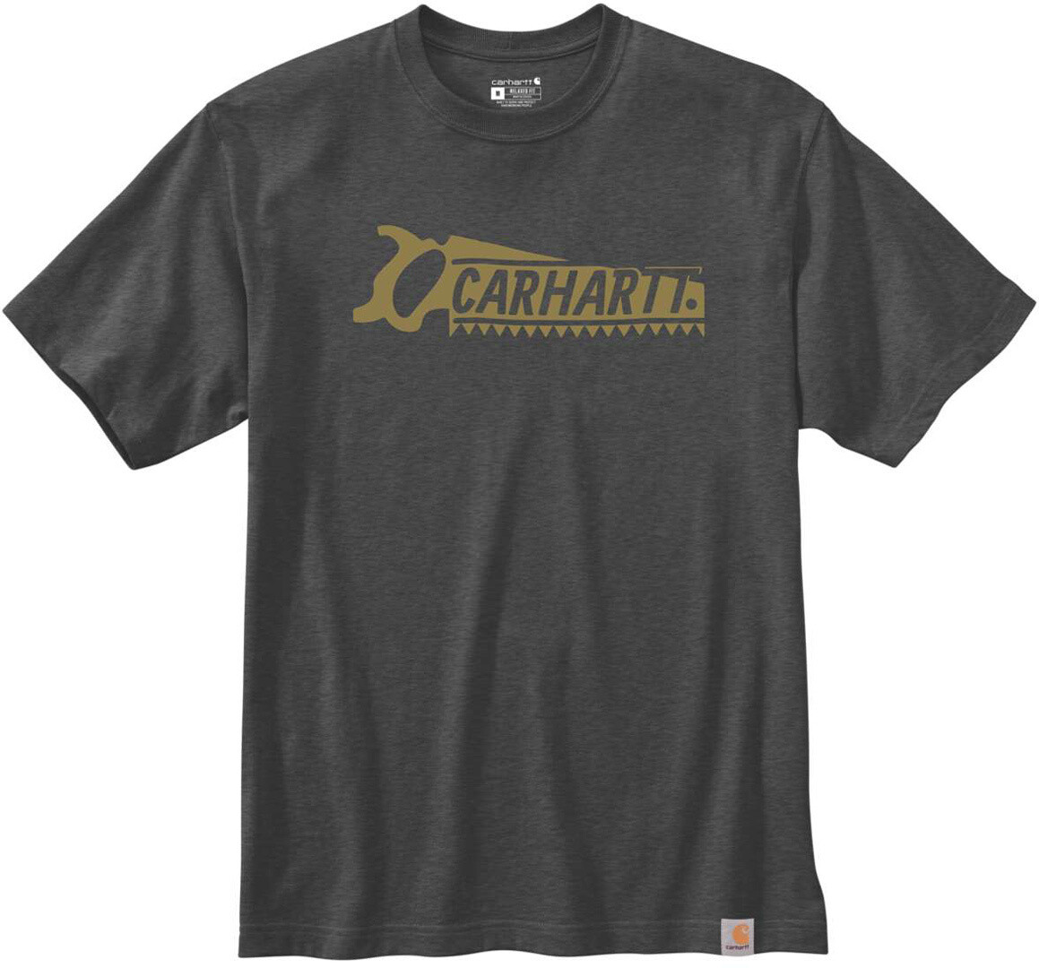 

Футболка Carhartt Saw Graphic, темно-серый