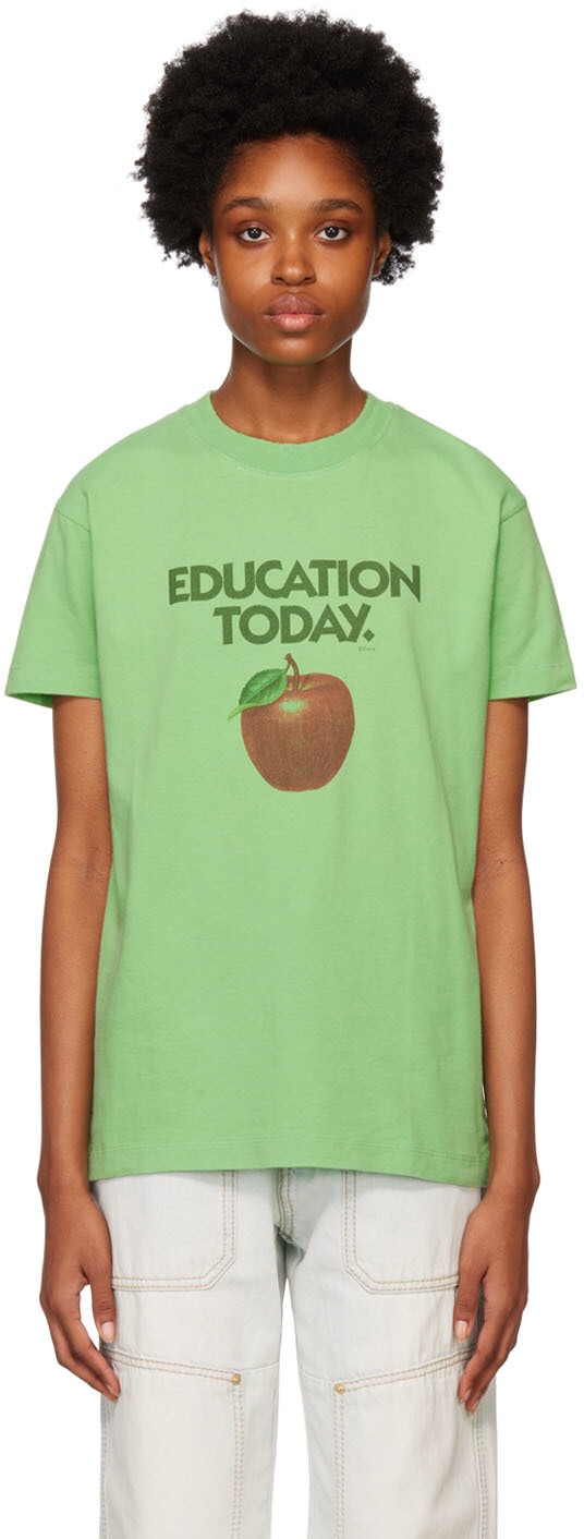 

Эксклюзивная футболка SSENSE Green Jay Eytys