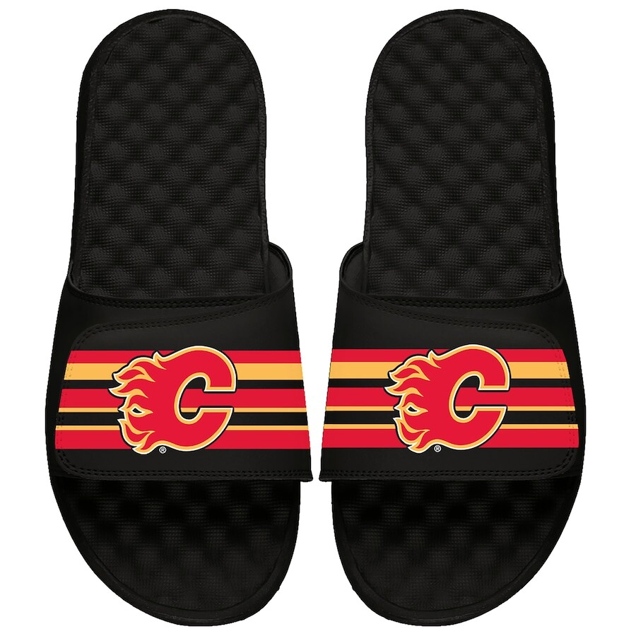 

Шлепанцы ISlide Calgary Flames, черный