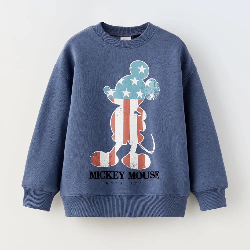 

Свитшот Zara Mickey Mouse Disney, синий
