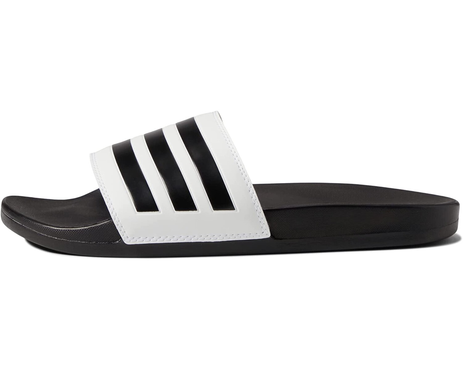 

Сандалии Adidas Adilette Comfort Slides, черный/белый
