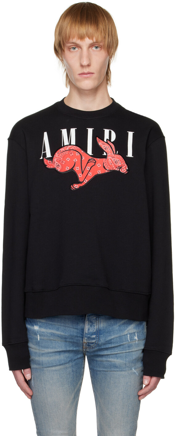

Толстовка с черным кроликом AMIRI, Черный