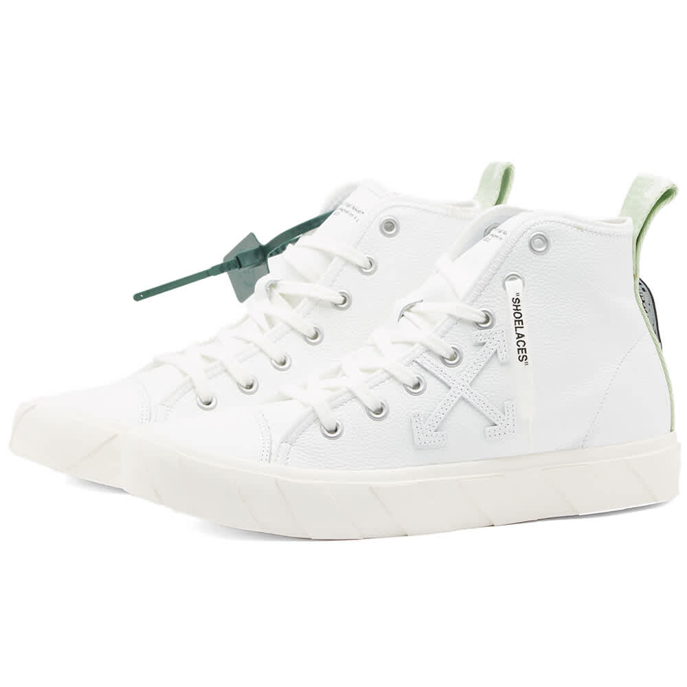 

Кроссовки Off-White Mid Top Vulcanized Leather Sneaker