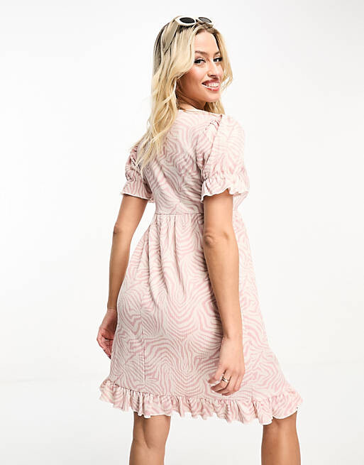 

Платье мини с v-образным вырезом Mamalicious Maternity