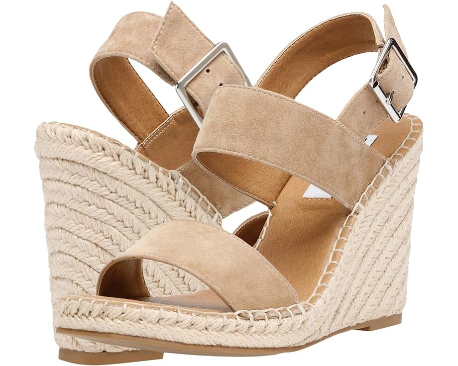 

Туфли Steve Madden Uri Wedge Sandal, цвет Tan Suede
