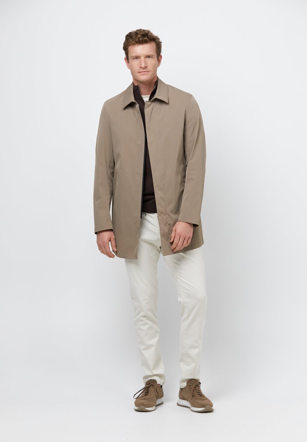 

Короткое пальто PROFUOMO, цвет taupe