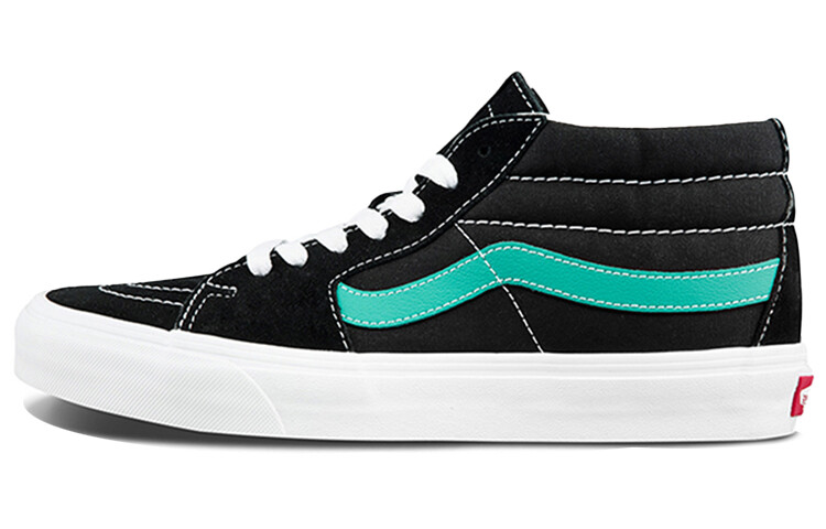 

Обувь для скейтбординга Vans Sk8 Mid унисекс, черный, синий