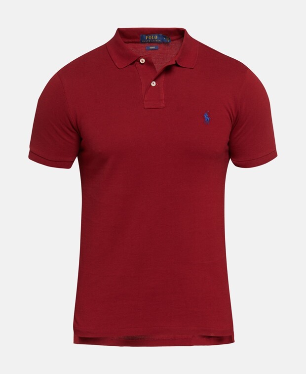 

Рубашка поло Polo Ralph Lauren, темно-красный