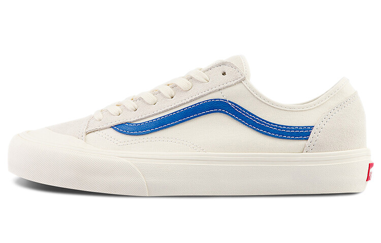 

Туфли для скейтбординга унисекс Vans Style 36 Белый/Синий