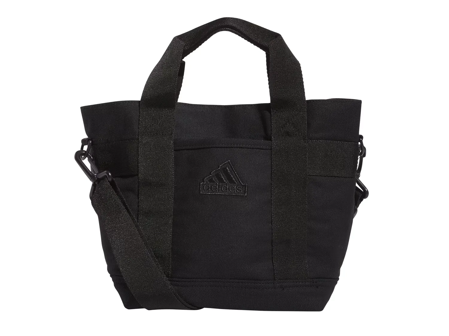 

Мини-тоут из парусины Adidas, черный