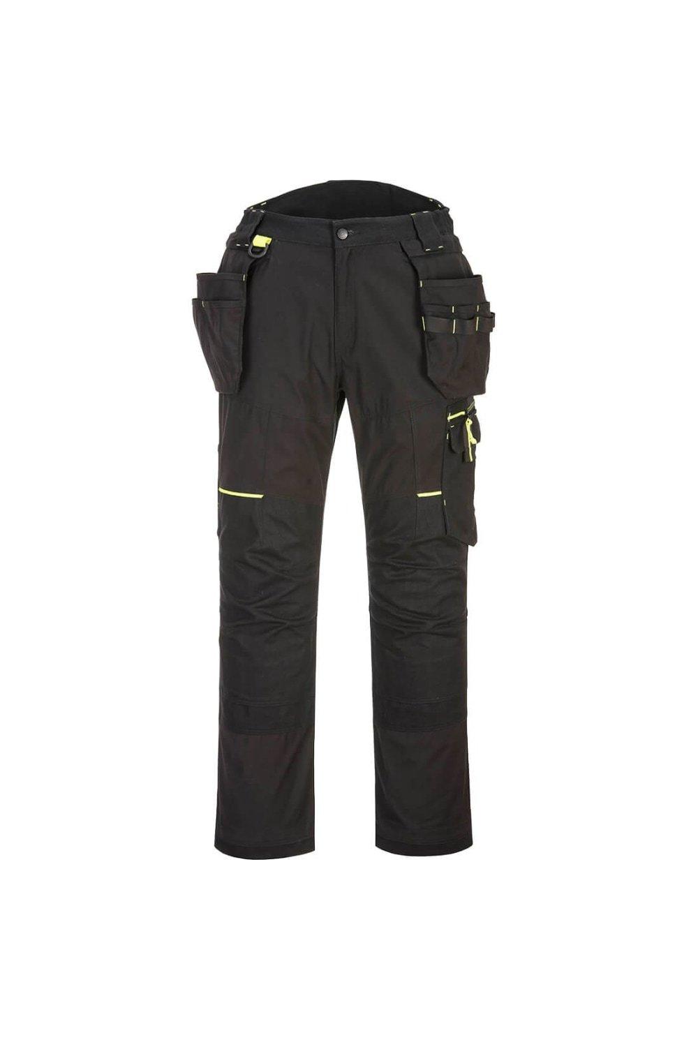 Эластичные брюки с карманами Wx3 Eco Portwest, черный 8154260 force вороток г обр 260мм 8154260