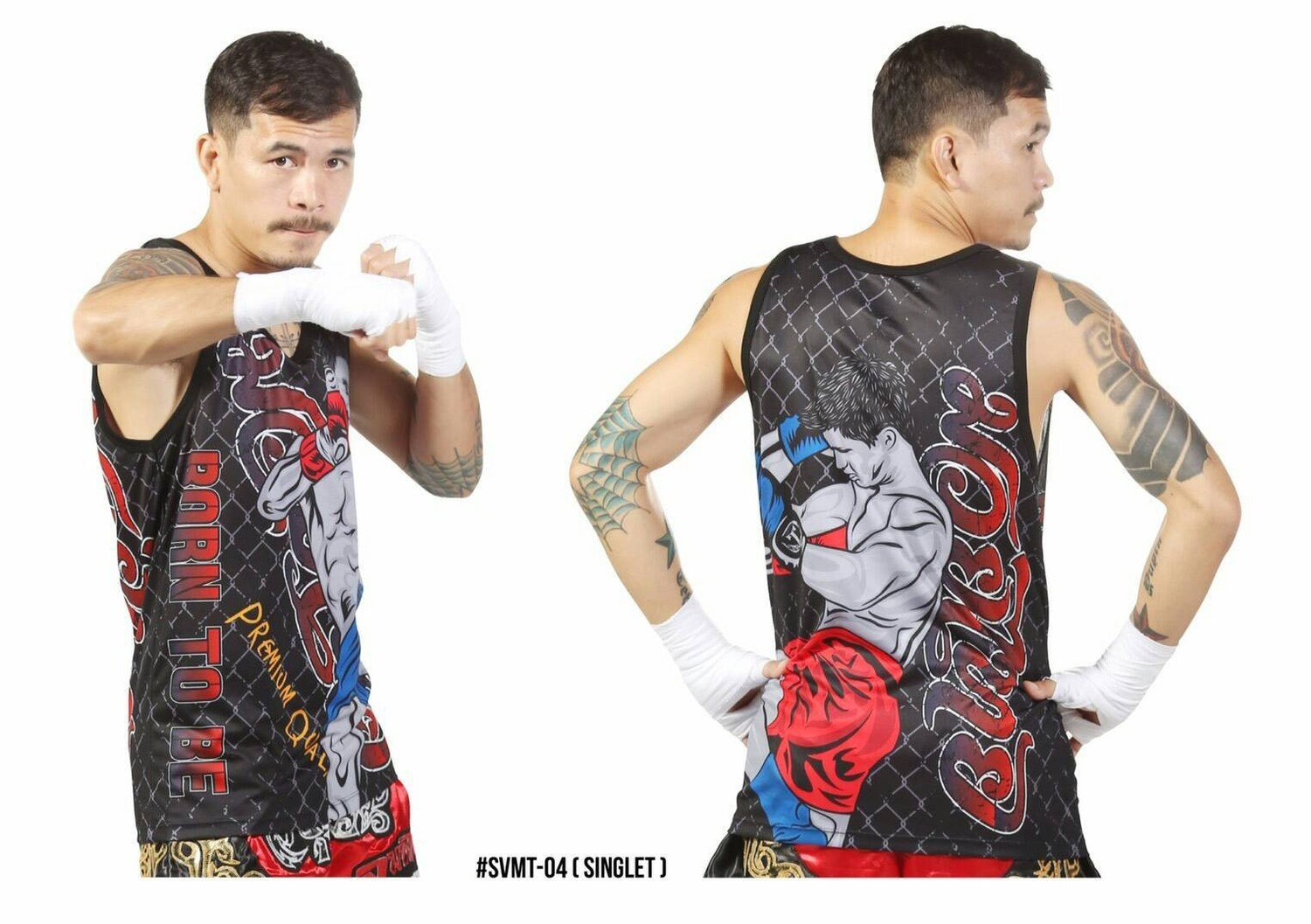 

Майки Born Sport SVMT-04 для тайского бокса